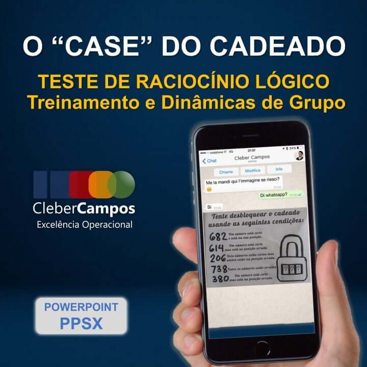 O case do cadeado - Excelência Operacional